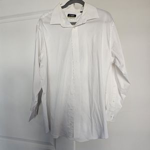 White Men's Dress Shirt